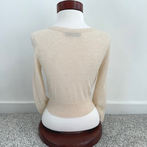 Everlane Cream Women's Cardigan Sweater - Picture 4 of 12